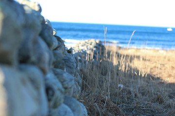 Image showing Stone Fence