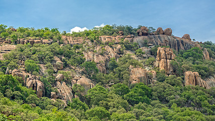 Image showing Rocky Hills of Gaborone