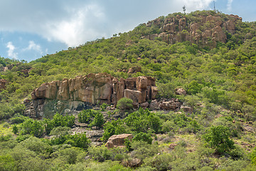 Image showing Rocky Hills of Gaborone