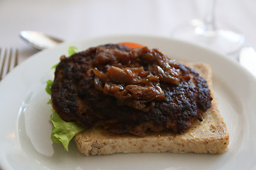 Image showing Meat Sandwich