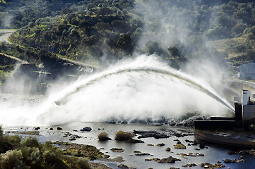 Image showing Big water discharge