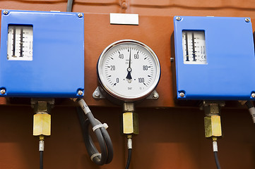 Image showing Pressure gauge