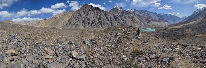 Image showing Tajikistan panorama