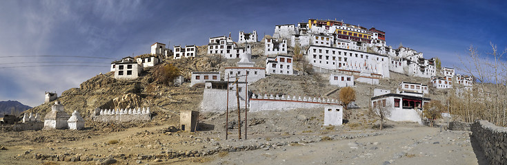 Image showing Thiksey monastery