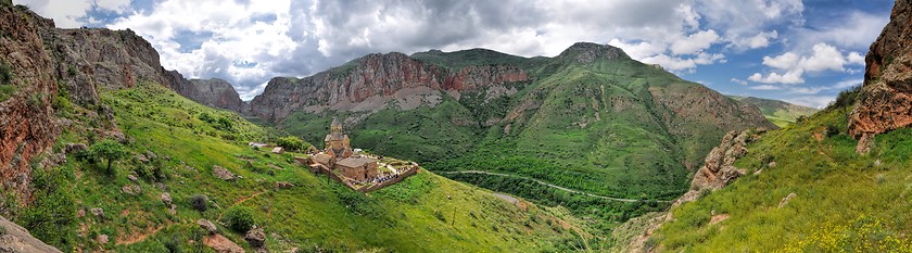 Image showing Novarank monastery panorama