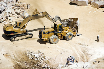 Image showing Marble extraction