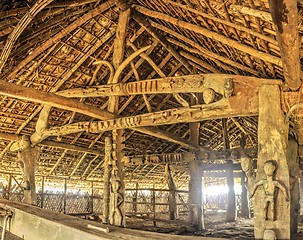 Image showing Wooden interior