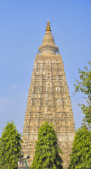 Image showing Mahabodhi Temple complex