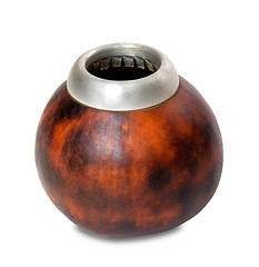 Image showing Calabash gourd on white background