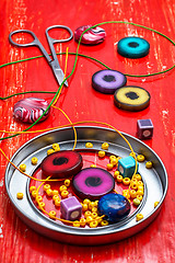 Image showing crafts with beads