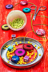 Image showing crafts with beads