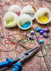 Image showing crafts with beads