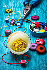 Image showing crafts with beads