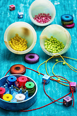 Image showing crafts with beads