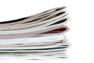 Image showing Magazines isolated