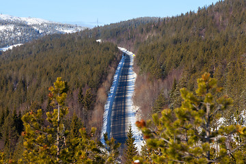 Image showing road in the mountains