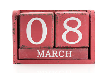 Image showing Calendar March 8