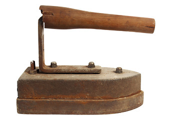 Image showing Old electric iron