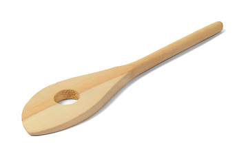 Image showing Wooden kitchen utensil