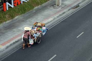 Image showing fruit vendor