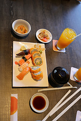 Image showing Japanese sushi 