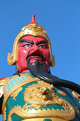 Image showing Statue Chinese war 