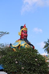 Image showing Statue Chinese war 