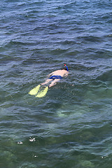 Image showing Male swimmer 