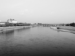 Image showing  Elbe river in Dresden 