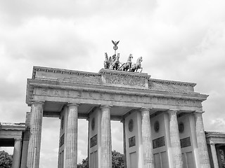 Image showing  Brandenburger Tor Berlin 