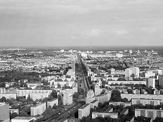 Image showing  Berlin aerial view 