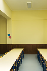 Image showing Schoolroom interior