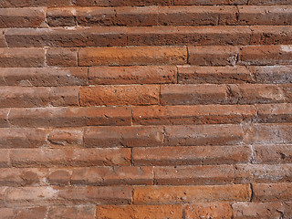 Image showing Red bricks background