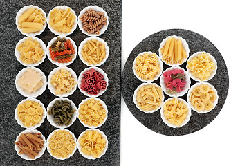 Image showing Pasta Selection