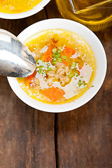 Image showing Syrian barley broth soup Aleppo style