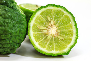 Image showing Bergamot isolated white background