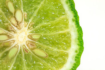 Image showing Bergamot isolated white background