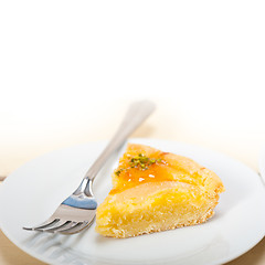 Image showing fresh pears pie dessert cake 