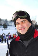 Image showing Man ski