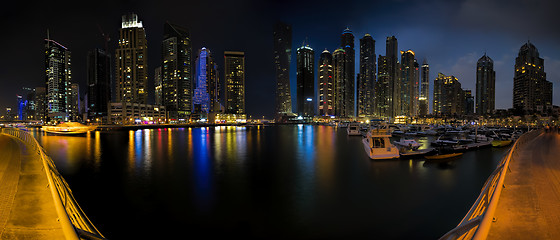 Image showing Dubai Marina Panorama