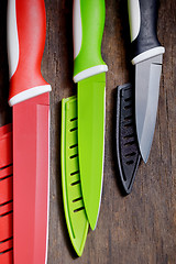 Image showing ceramic knifes