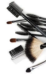 Image showing Make-up Brushes
