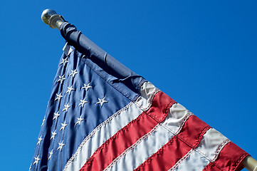 Image showing American Flag detail