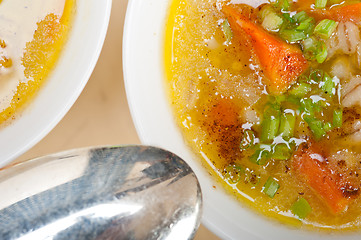 Image showing Syrian barley broth soup Aleppo style