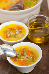 Image showing Syrian barley broth soup Aleppo style