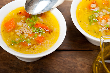 Image showing Syrian barley broth soup Aleppo style