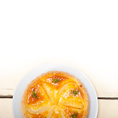 Image showing fresh pears pie dessert cake 