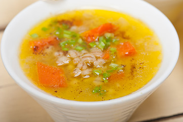 Image showing Syrian barley broth soup Aleppo style