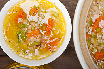 Image showing Syrian barley broth soup Aleppo style