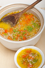 Image showing Syrian barley broth soup Aleppo style